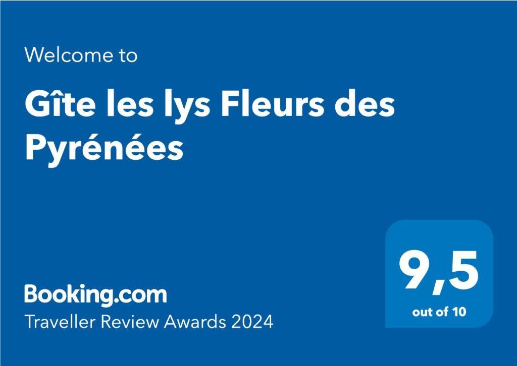 Gite Les Lys Fleurs Des Pyrenees 아르젤레가조스트 외부 사진